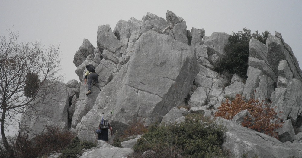 Monte Erdigheta per Valle Naforte
