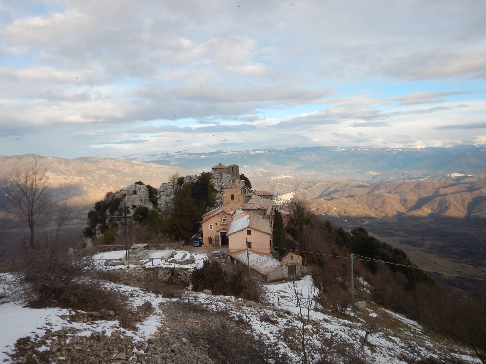 sentiero Karol Wojtyla da Pisoniano al Santuario della Mentorella