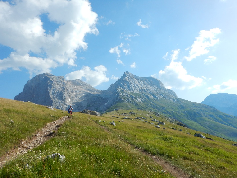 Dall'Arapietra alla Madonnina, via di accesso al Gran Sasso