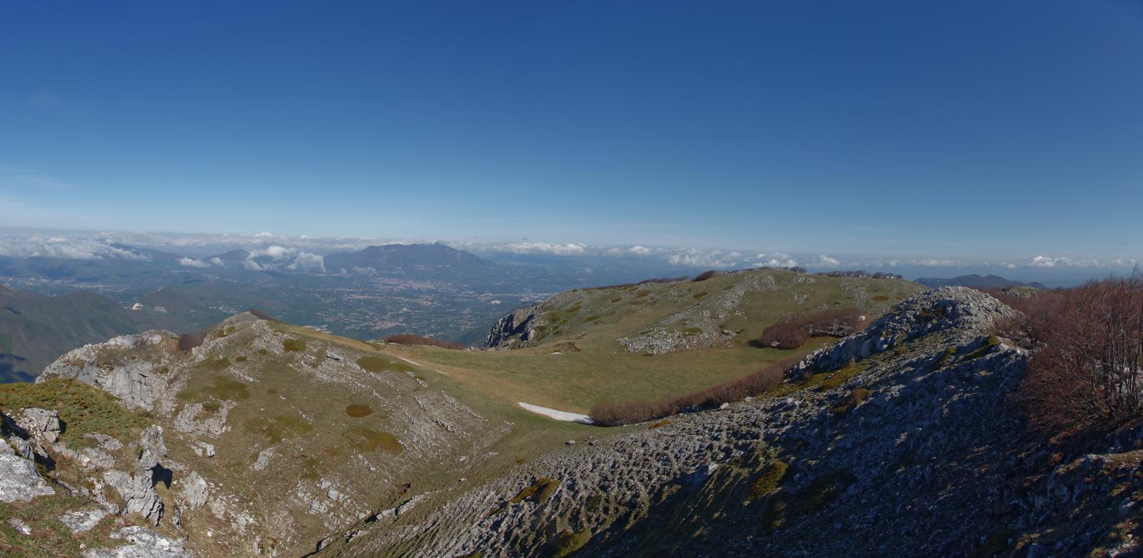 Monte Terminio, Valico dell’Immenso e Sentiero del Santissimo Salvatore-Ogliara da Campolaspierto
