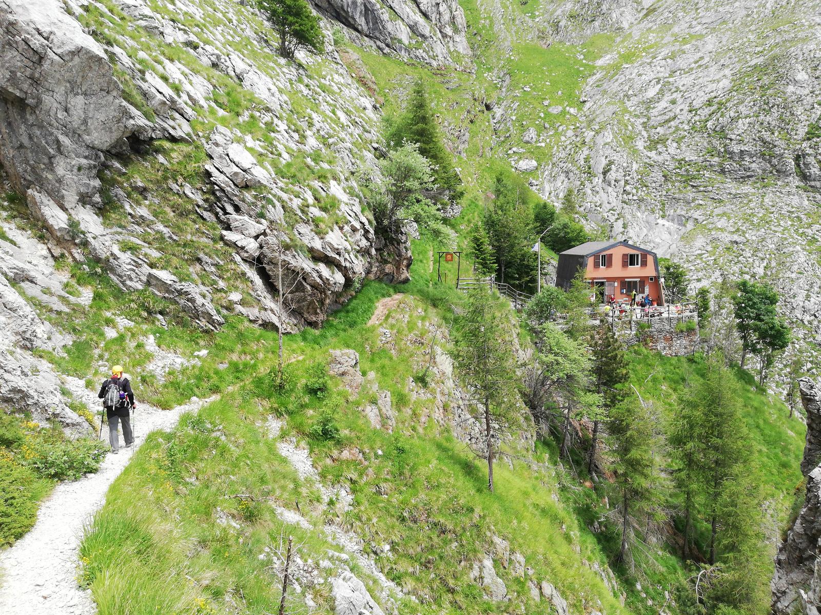 Via Vandelli da Resceto al passo della Tambura