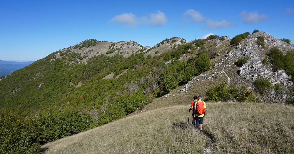 Anello al Monte Cervia e Gole dell'Obito da Paganico Sabino - giro lungo