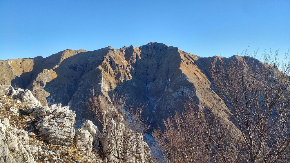 Anello Monte Macina e Monte Fiocca dalla cresta nord-ovest