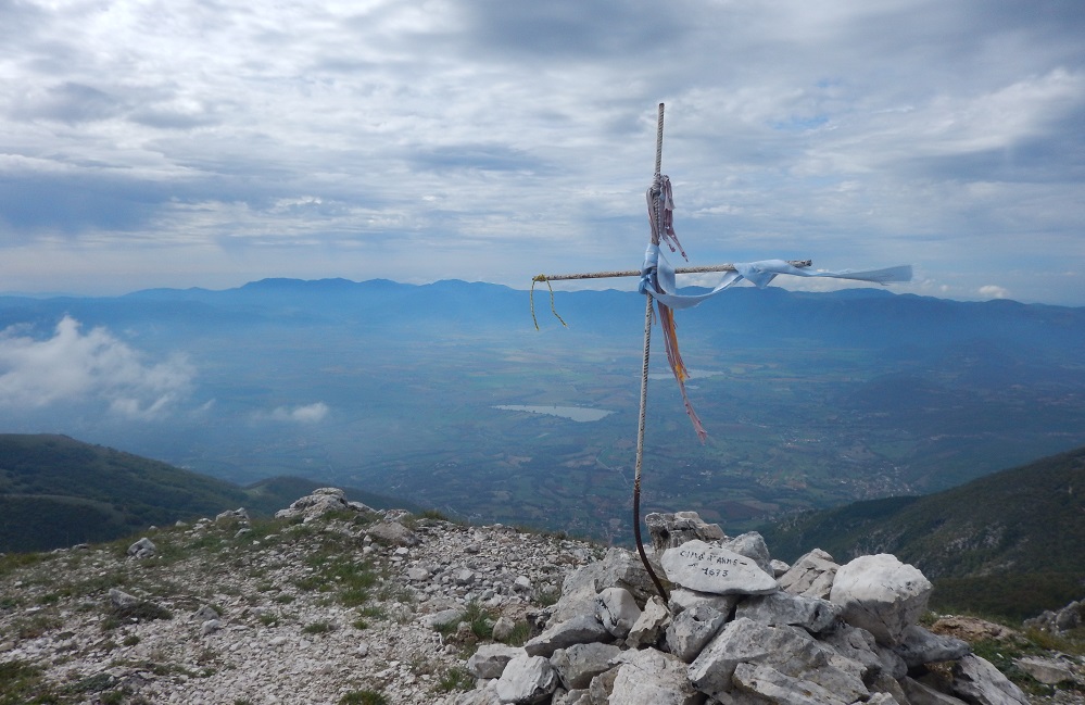 Sacro Speco, Cima d'Armi e Monte Cerasa da Poggio Bustone